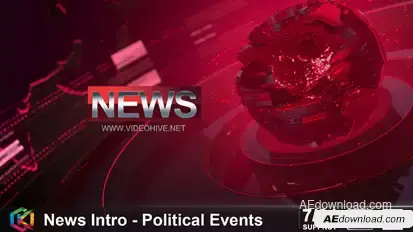 News Intro - Political Events broadcast-packages template preview