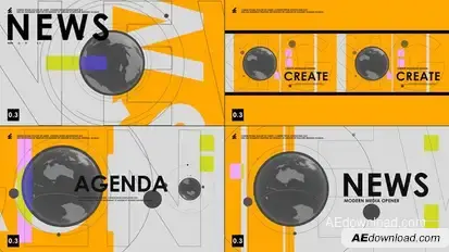 News Intro V 0.3 broadcast-packages template preview