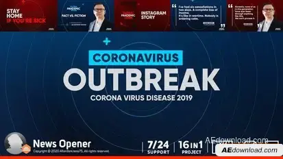 News Opener Openers template preview