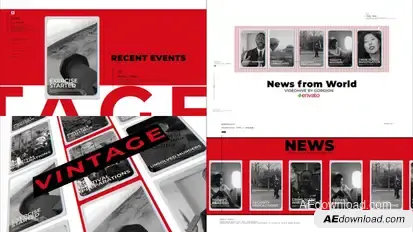 News Opener broadcast-packages template preview