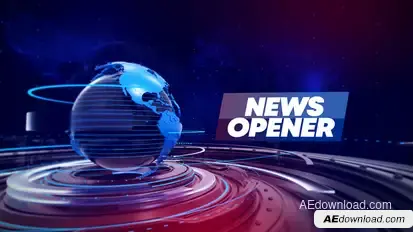 News Opener broadcast-packages template preview