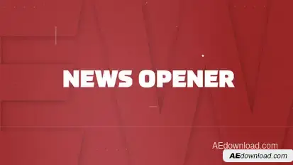 News Opener broadcast-packages template preview