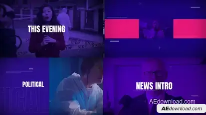 News Opener broadcast-packages template preview
