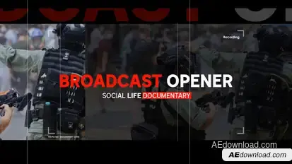 News Opener V3 broadcast-packages template preview