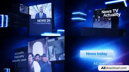 News Openers broadcast-packages template preview