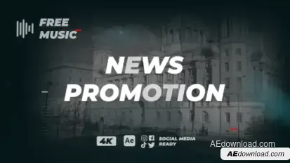 News Promo broadcast-packages template preview