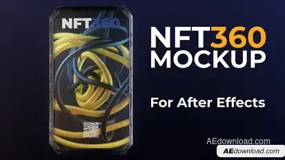 NFT 360 Mockup Product Promo template preview