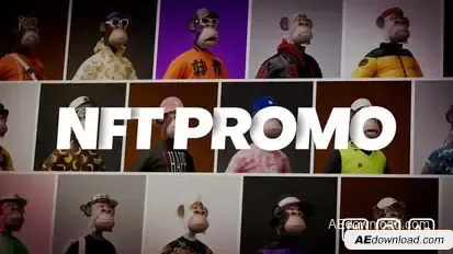 NFT Collection Promo Openers template preview