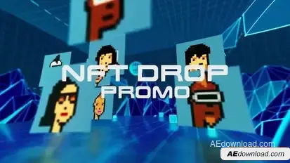 NFT Drop Promo Openers template preview