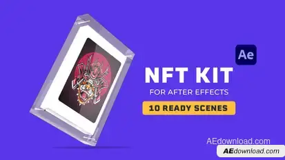 NFT KIT for After Effects Product Promo template preview