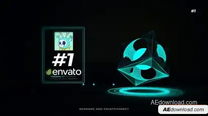 NFT Logo Intro Openers template preview