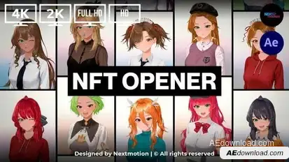 NFT Opener Openers template preview
