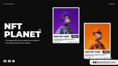 NFT PLANET Openers template preview