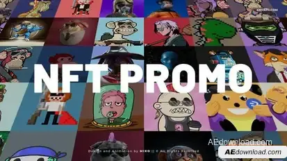 NFT Promo Openers template preview