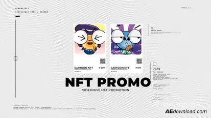 NFT Promo Product Promo template preview