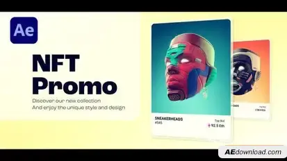 NFT Promo Openers template preview