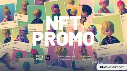 NFT Promo Product Promo template preview