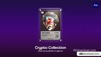 NFT Promo For After Effects Product Promo template preview