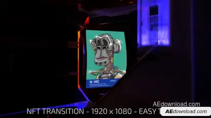 NFT Transition broadcast-packages template preview