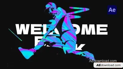 Night Club & Dance Holographic Intro Openers template preview