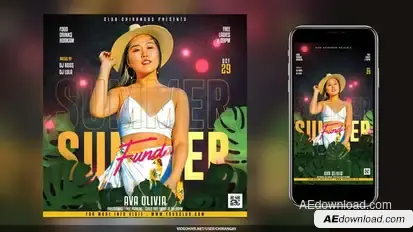 Night Club Flyer Stories v22 Openers template preview