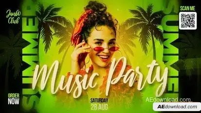 Night Club Promo Openers template preview