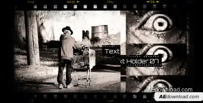 Noise - Media Presentation Video Displays template preview