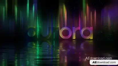 Northern Lights Logo Logo Stings template preview