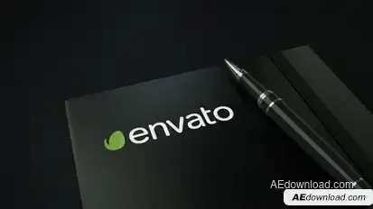 Notebook Logo Intro Product Promo template preview