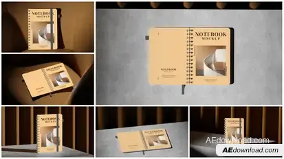 Notebook Mockup Product Promo template preview