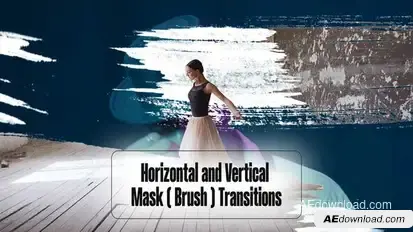 Object Brush Transitions Horizontal | Vertical Elements template preview