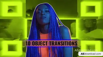 Object Transitions Elements template preview