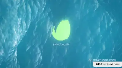 Ocean Wave Logo Reveal Logo Stings template preview