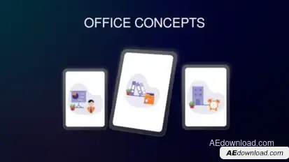 Office Concepts Elements template preview