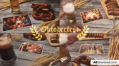 Oktoberfest Beer Festival Video Displays template preview