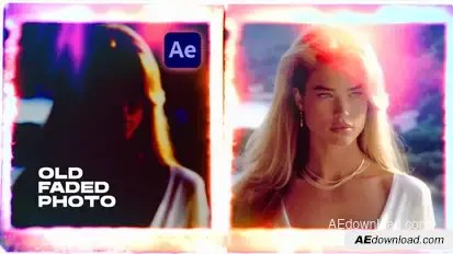 Old Faded Photo Transitions | After Effects Elements template preview
