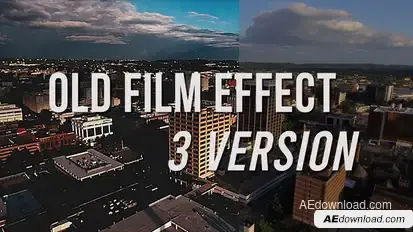 Old Film Effect Elements template preview