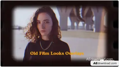 Old Film Overlays Elements template preview