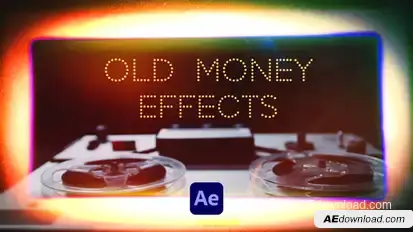 Old Money Effects VOL. 1 | After Effects Elements template preview