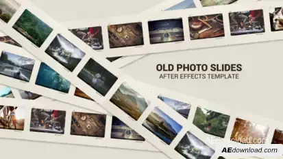 Old Photo Slides Video Displays template preview