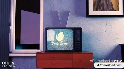 Old TV Opener Openers template preview