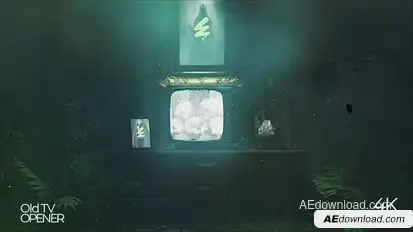 Old TV Opener Openers template preview