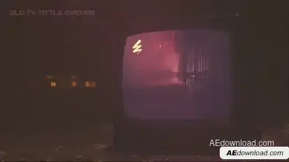 Old TV Title Opener Openers template preview
