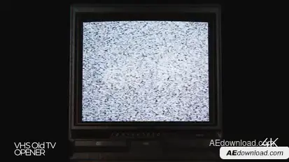 Old TV VHS Opener Openers template preview