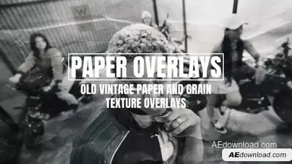Old Vintage Paper And Texture Overlays Elements template preview