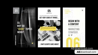 Online blog stories instagram Product Promo template preview