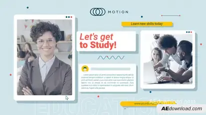 Online Education Opener Product Promo template preview