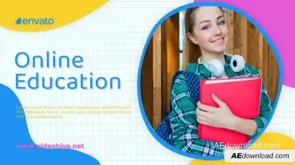 Online Education Promo Openers template preview
