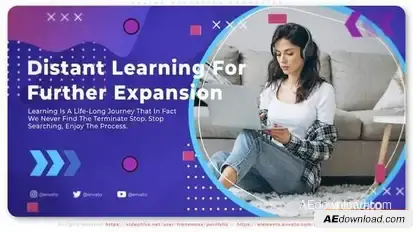 Online Education Promotion Openers template preview