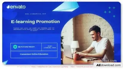 Online Learning Courses Openers template preview